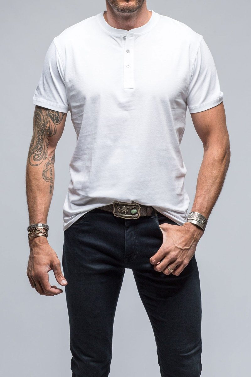 georg roth mendocino cotton ss henley in white mens shirts t shirts axels vail 39255160422634