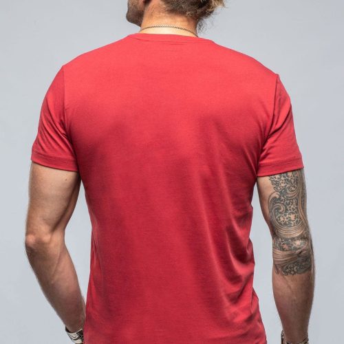 georg roth pismo cotton tee in red mens shirts t shirts axels vail 39440486990058