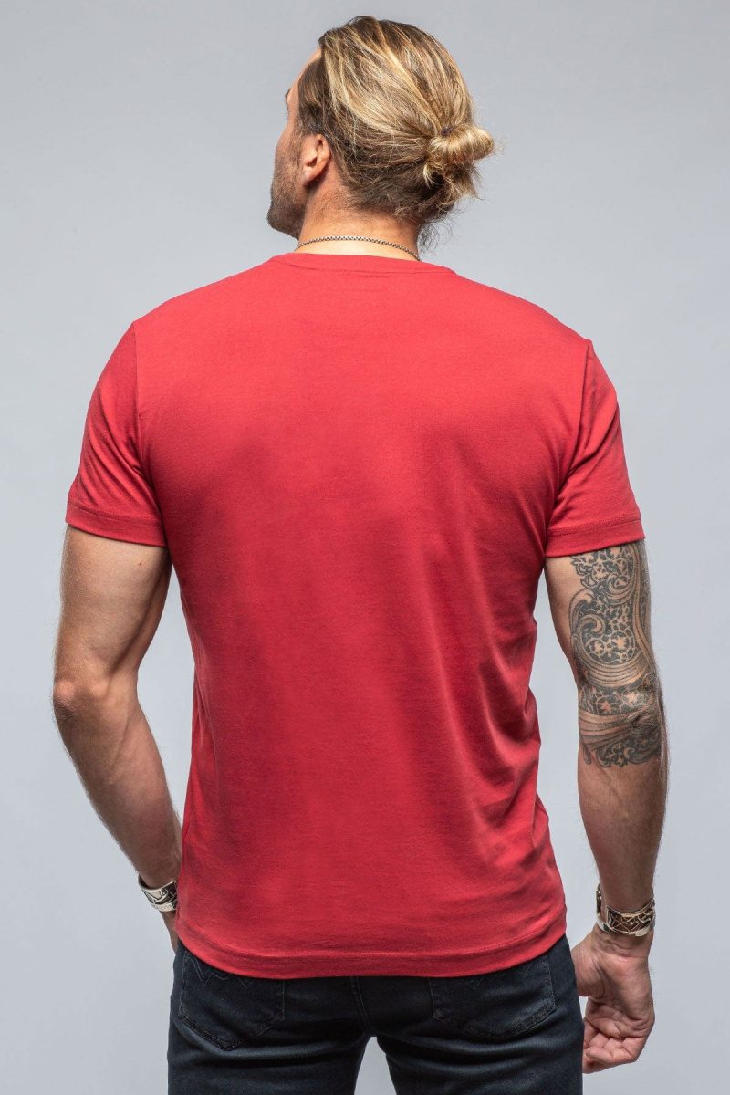 georg roth pismo cotton tee in red mens shirts t shirts axels vail 39440486990058