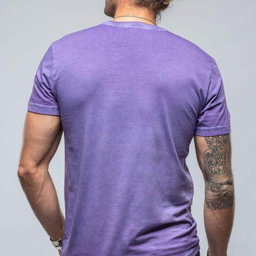 georg roth siena cotton v neck in purple mens shirts t shirts axels vail 39440483483882