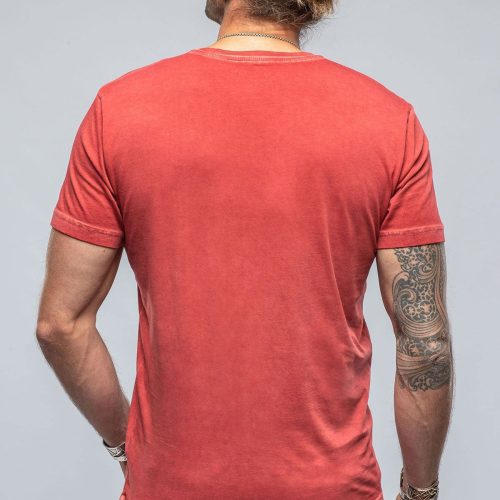 georg roth siena cotton v neck in red mens shirts t shirts axels vail 39440482107626