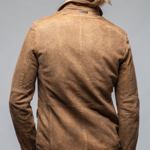 gimo s aw jacket in tan mens outerwear leather axels vail 40563390152938