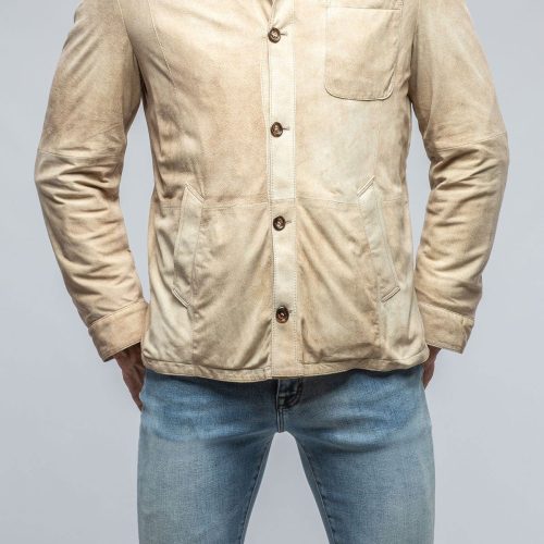 gimo s elk horn cloud shirt in palomino mens outerwear leather axels vail 39301560598762