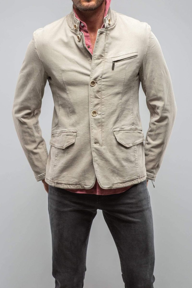 gimo s lyndhurst garment dyed canvas in off white mens outerwear cloth axels vail 29812003799229