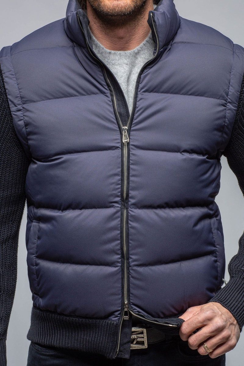 ideeogram cuso jacket combo bomber in navy mens outerwear cloth axels vail 39882320707818