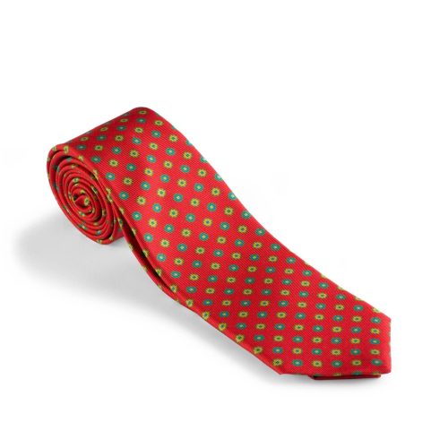 kiton 100 red silk tie mens accessories ties axels vail 28254958321853