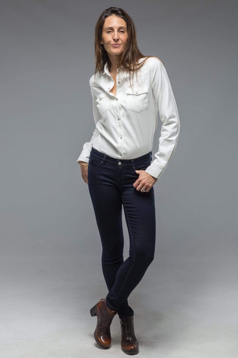 mac jeans dream skinny in dark rinsewash ladies pants axels vail 30716987605181