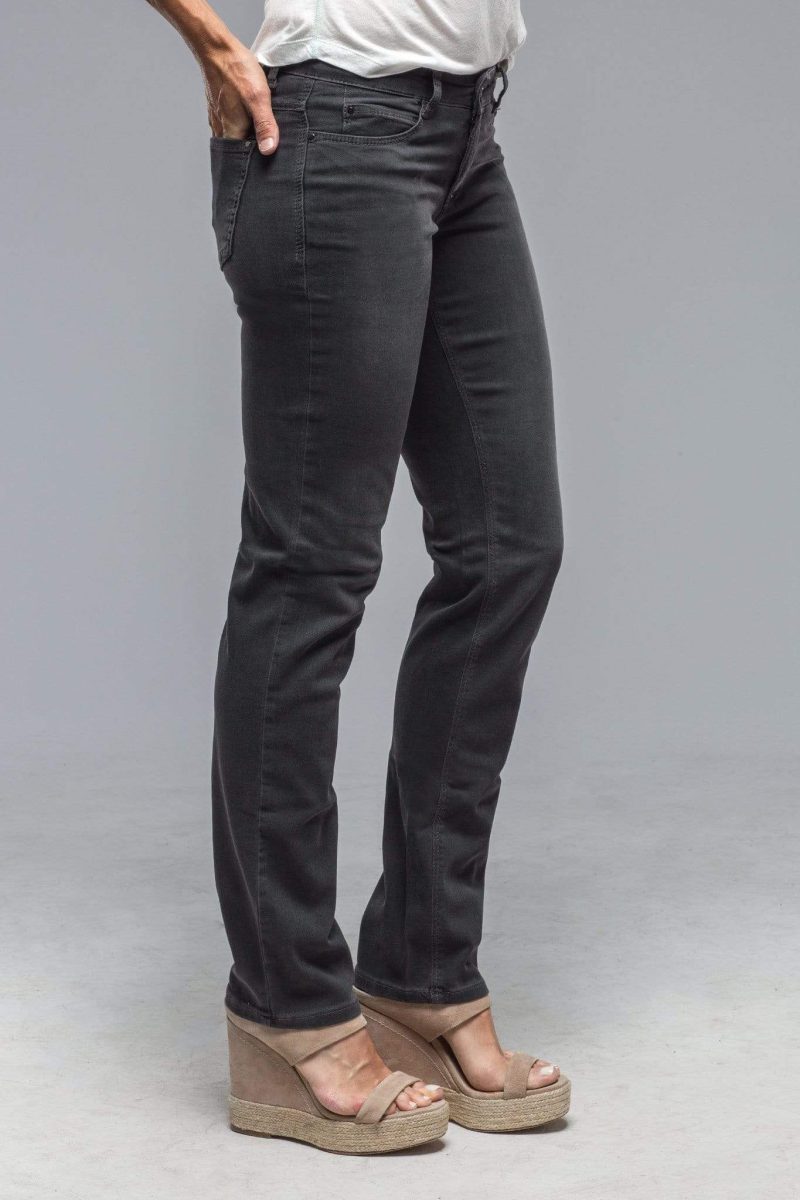 mac jeans dream straight in dark grey used ladies pants axels vail 28225814954173