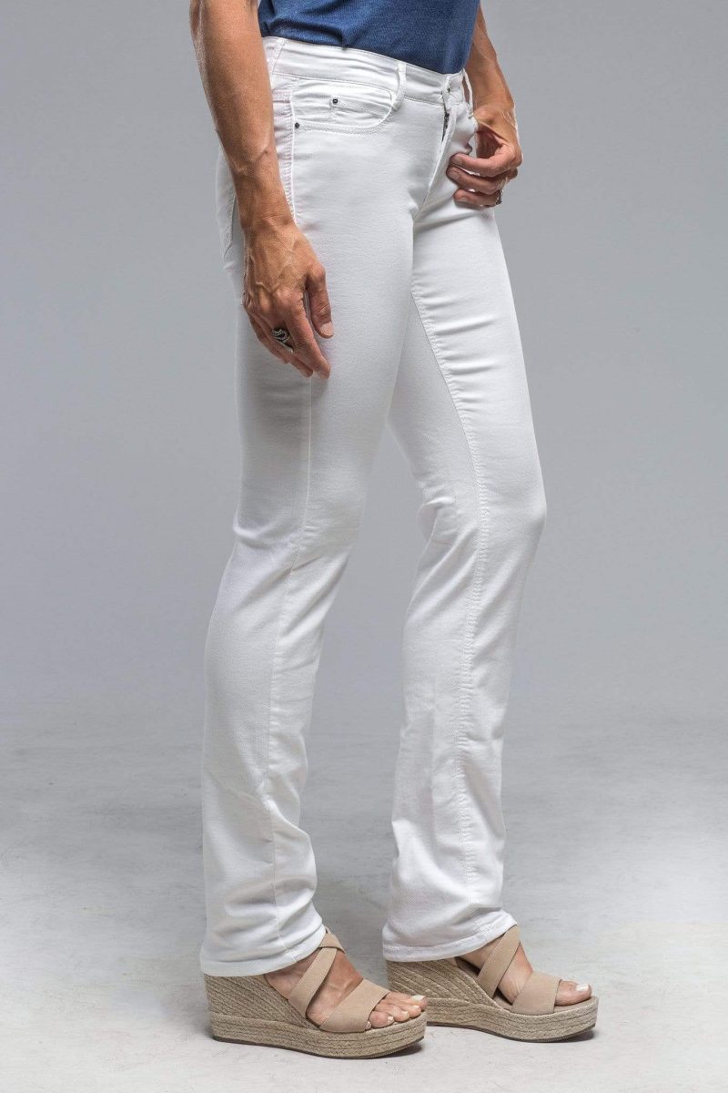 mac jeans dream straight in white ladies pants axels vail 29922356822205