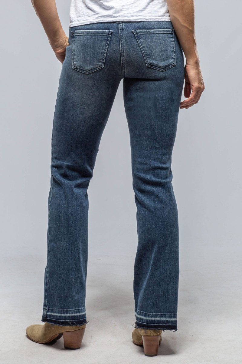 mac jeans mac dream boot in basic blue used wash ladies pants jeans axels vail 39761264705770