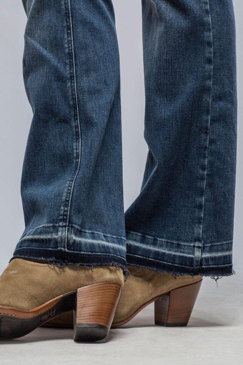 mac jeans mac dream boot in basic blue used wash ladies pants jeans axels vail 39761264836842