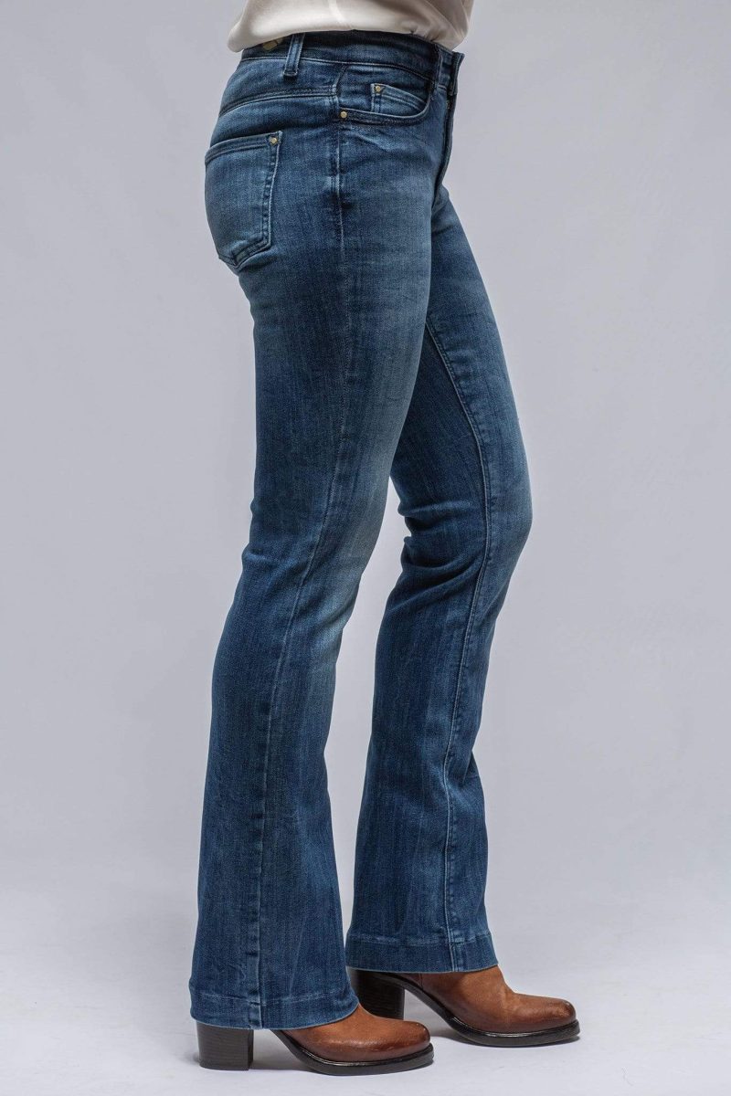 mac jeans mac dream boot in washed blue ladies pants jeans axels vail 30417532485821