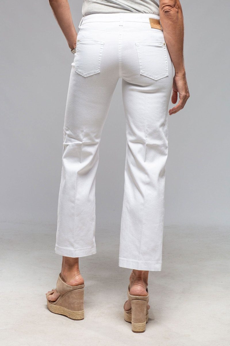 mac jeans mac dream culotte in white ladies pants jeans axels vail 40217570935018