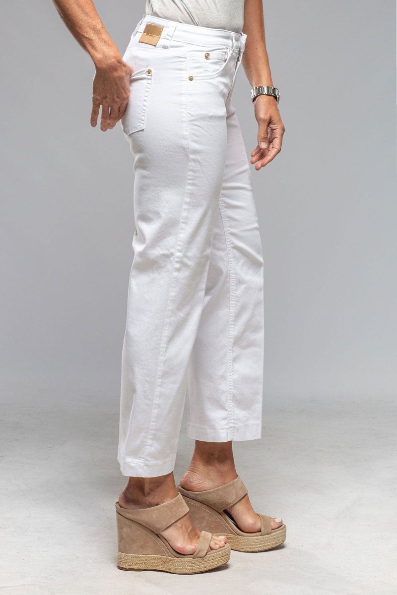 mac jeans mac dream culotte in white ladies pants jeans axels vail 40217571131626