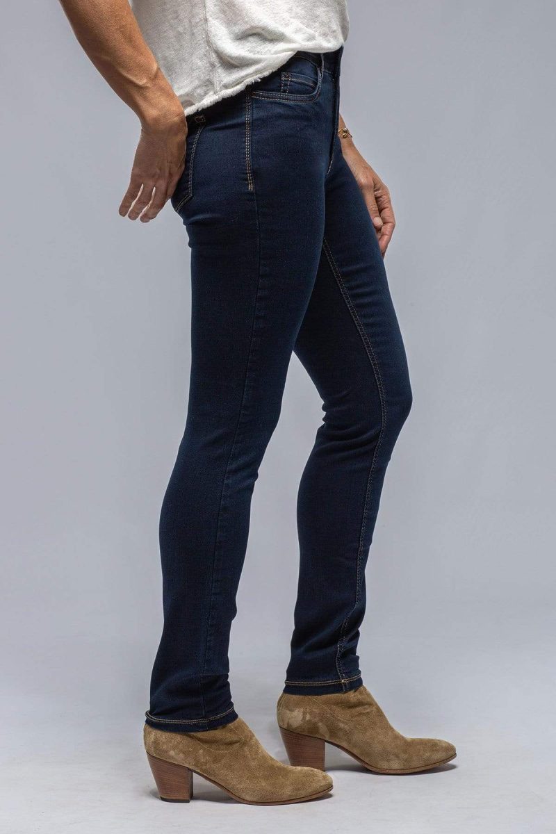 mac jeans mac dream skinny in dark authentic wash ladies pants axels vail 30828457689277