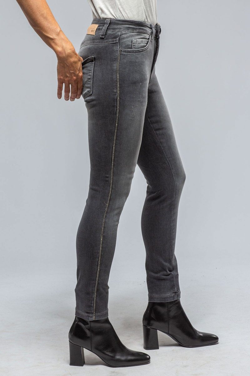 mac jeans mac dream skinny with crystal galloon anthra ladies pants jeans axels vail 39389161619690