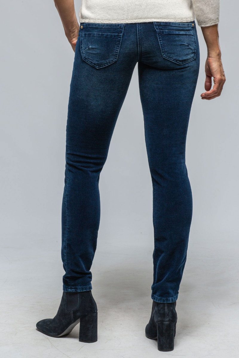 mac jeans mac dream slim velvet in denim blue ladies pants axels vail 39514171441386