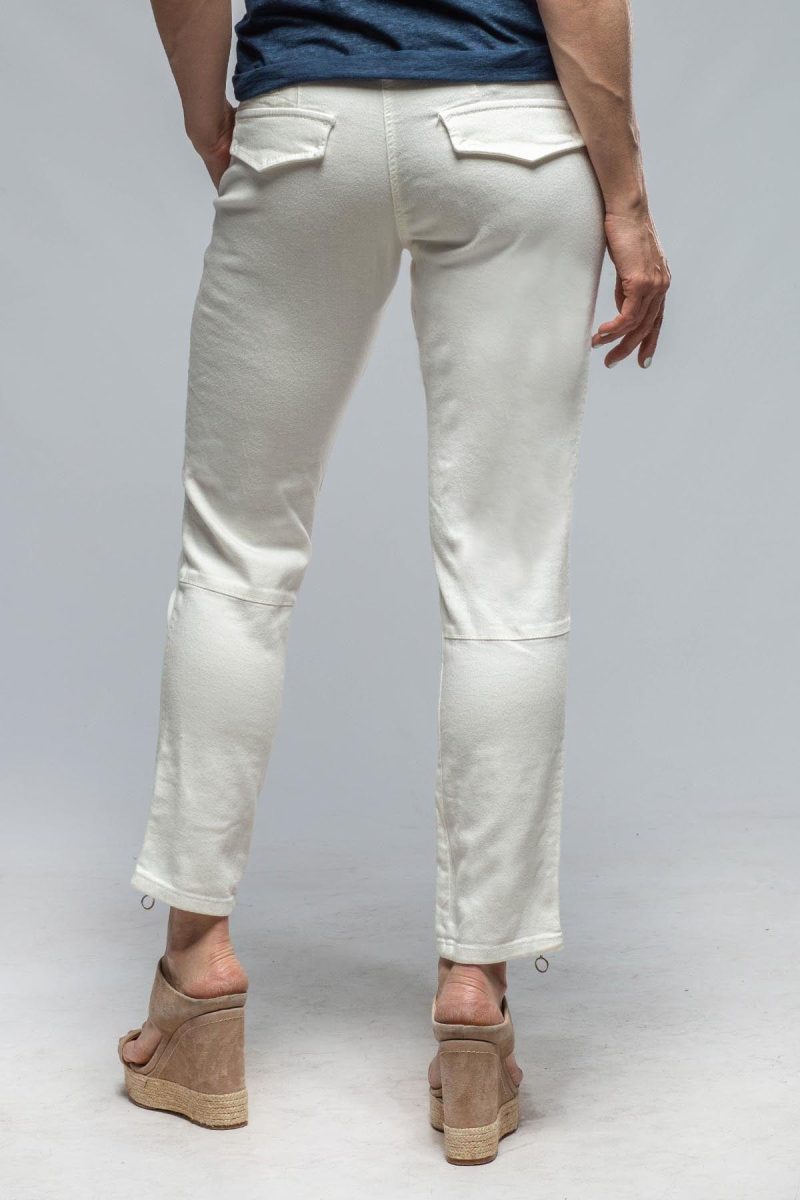 mac jeans mac rich cargo in marshmallow ladies pants jeans axels vail 37077676490986