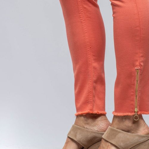 mac jeans mac rich slim chic in papaya orange ladies pants jeans axels vail 39869087482090