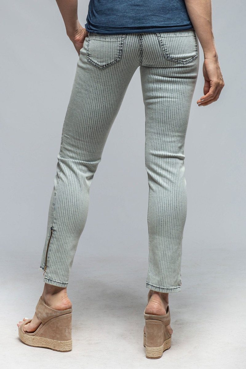 mac jeans mac rich slim chic in statement stripe ladies pants axels vail 37106309234922