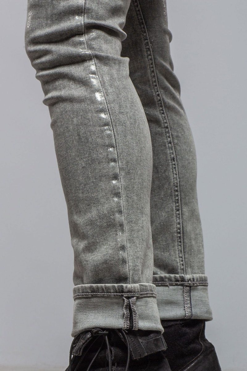 mac jeans mac rich slim light authentic denim in silver grey coated ladies pants jeans axels vail 40466622251242