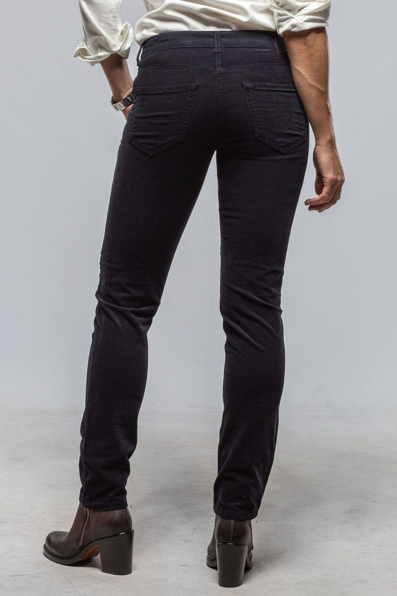 mac jeans mac slim baby soft corduroy in dark blue ladies pants axels vail 40508506898666