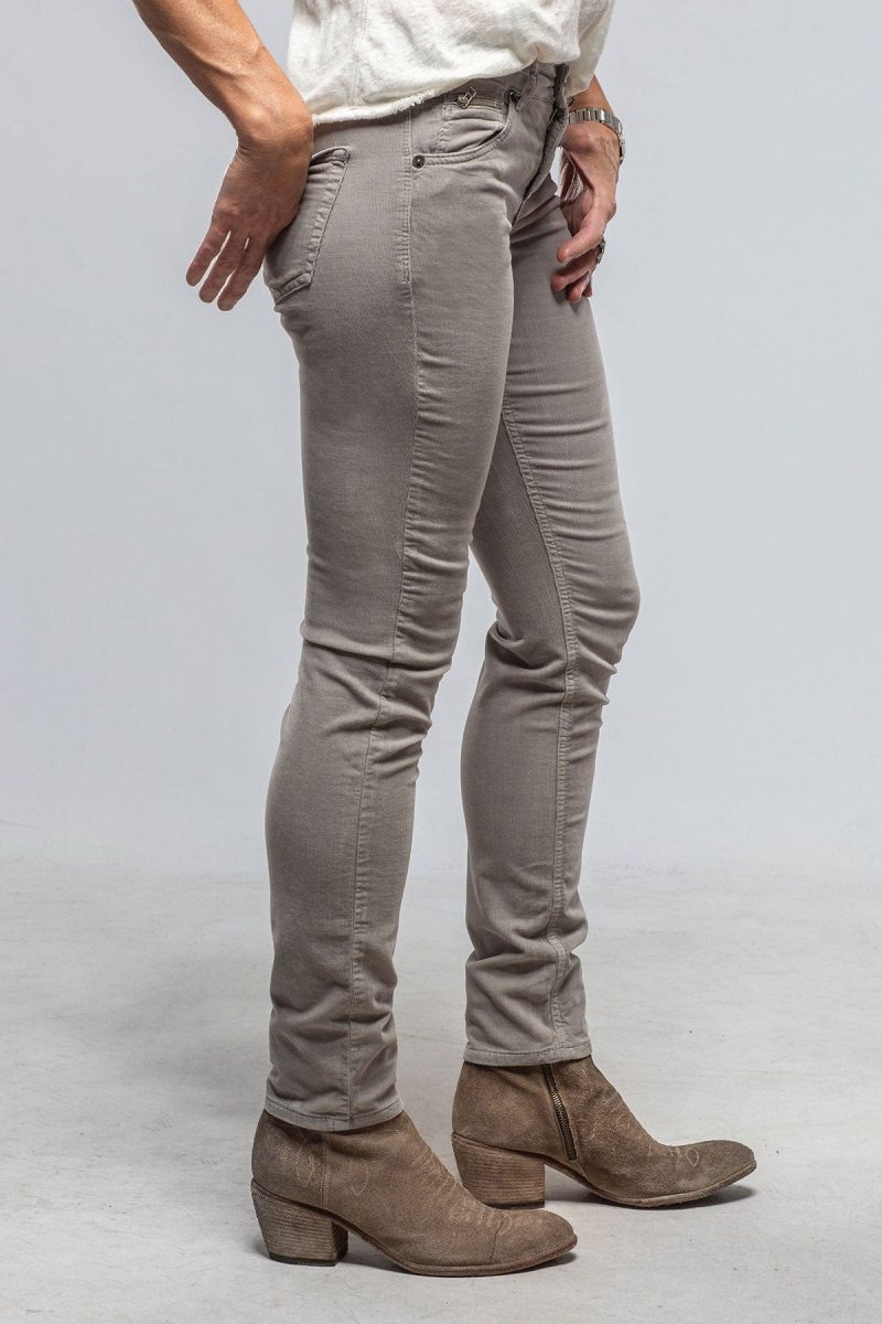 mac jeans mac slim baby soft corduroy in light ash grey ladies pants axels vail 40508504572138