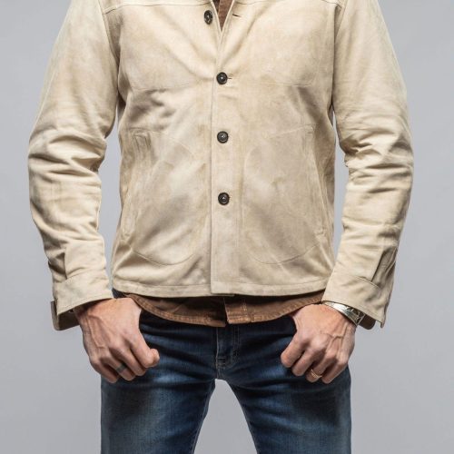 manto corralejo suede overshirt in palomino mens outerwear leather axels vail 40615976370410