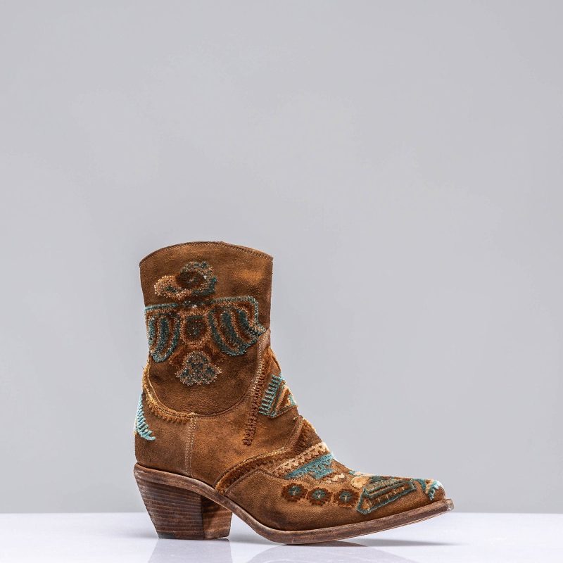 marco delli juana boot w embroidery in camel ladies european boots axels vail 39785797877994