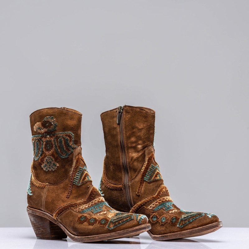 marco delli juana boot w embroidery in camel ladies european boots axels vail 39785798336746