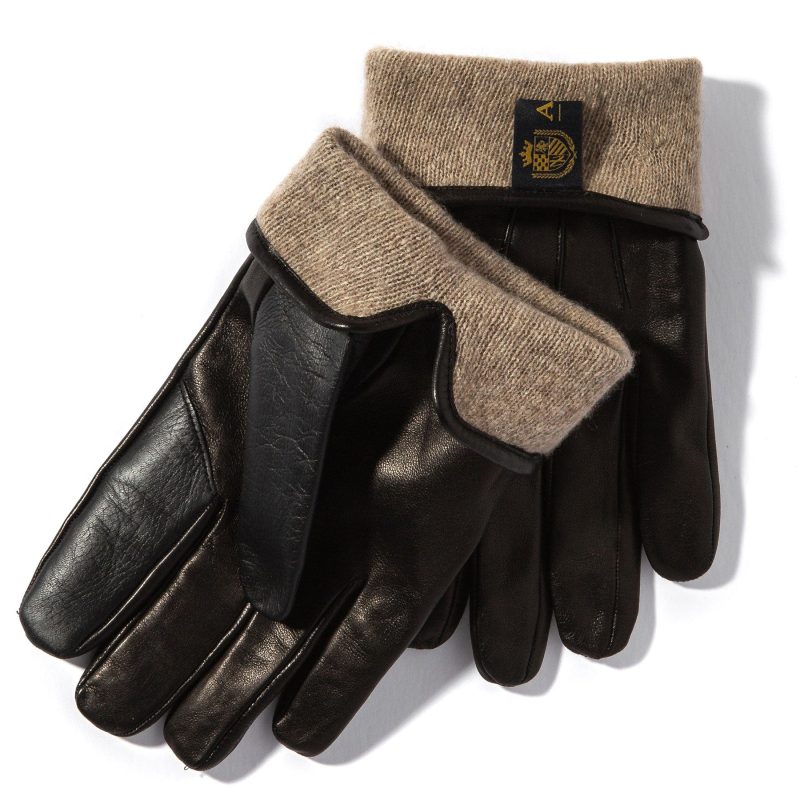 merola gloves parigi nappa touch gloves in black mens accessories gloves axels vail 39707517190378