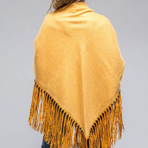 miraggio ponderosa reversible cashmere fringe shawl in yellow white ladies accessories scarves axels vail 39039243288810