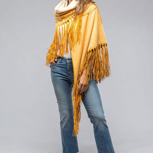 miraggio ponderosa reversible cashmere fringe shawl in yellow white ladies accessories scarves axels vail 39039243387114