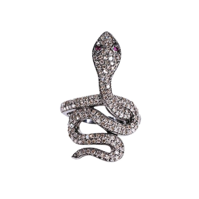 mizana coiled serpent ring ladies jewelry rings axels vail 28290364637373