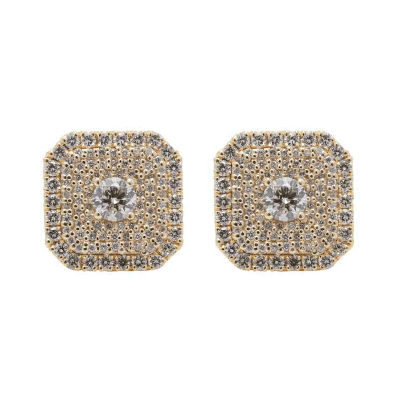 mizana diamond gold octagon oomph earrings jewelry earrings axels vail 40506166640874