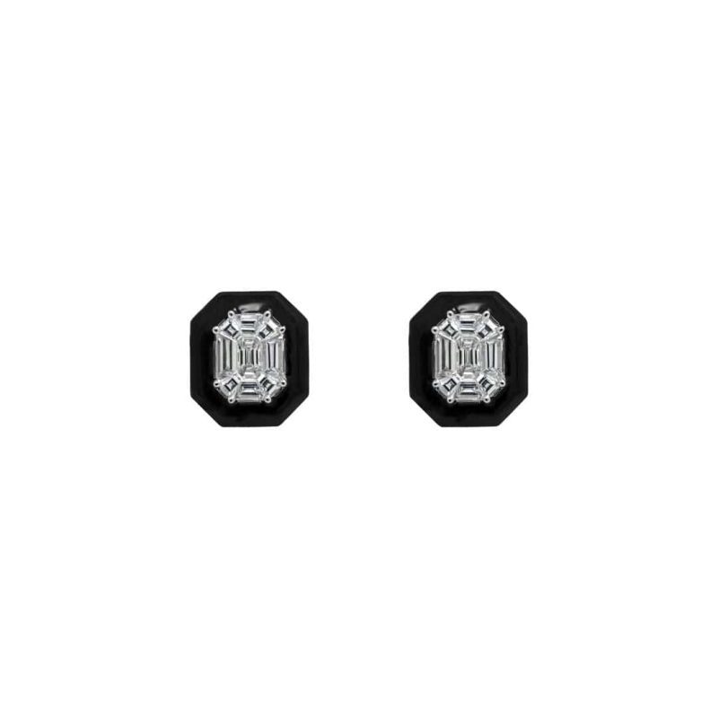 mizana octagon hues diamond earrings jewelry earrings axels vail 40506365935850