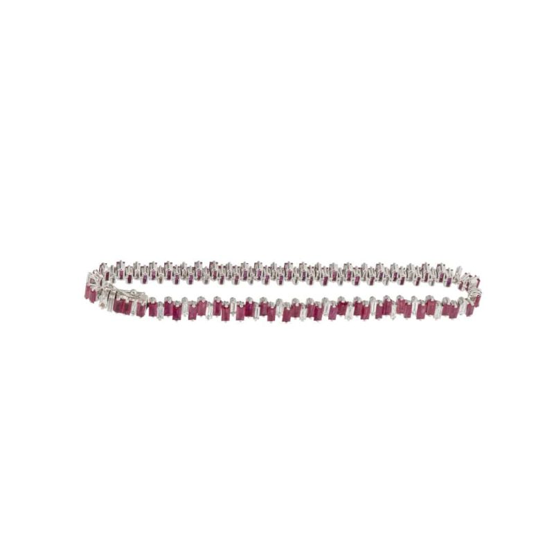 mizana ruby amp diamond love paradigm bracelet ladies jewelry bracelets and bangles axels vail 38421184741610