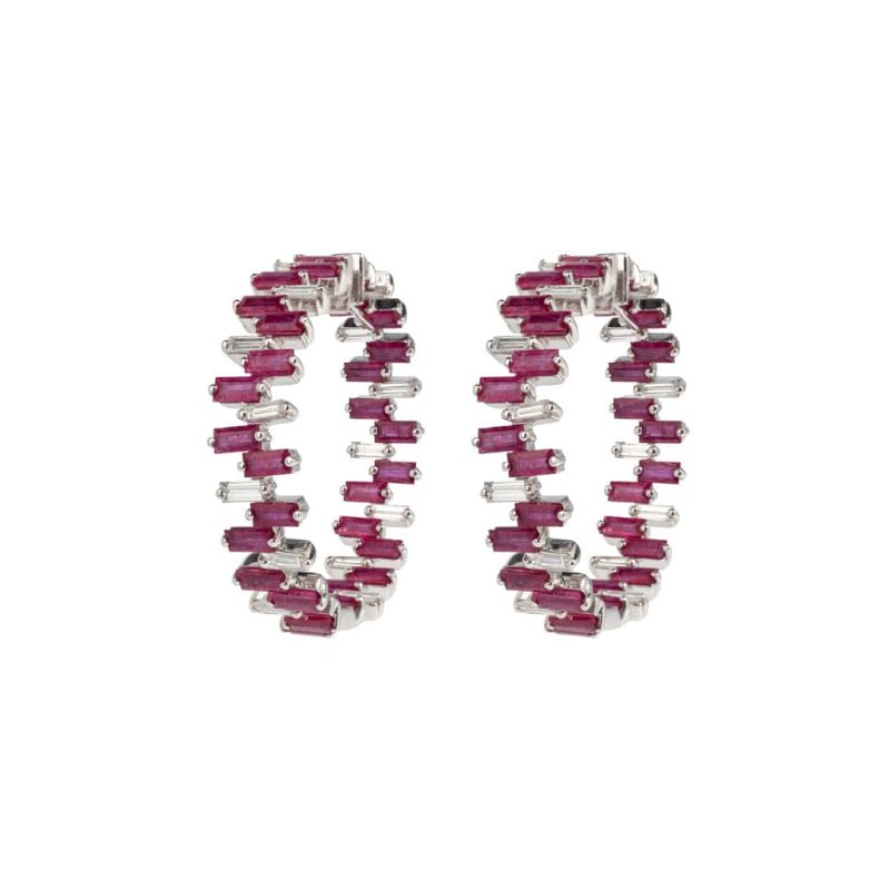 mizana ruby amp diamond love paradigm earrings ladies jewelry earrings axels vail 38421307850986