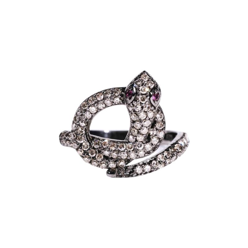 mizana single loop serpent ring ladies jewelry rings axels vail 28290327806141