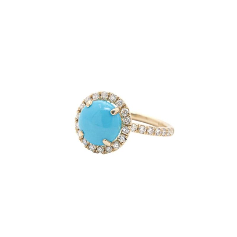 mizana yellow gold turquoise aura ring ii jewelry rings axels vail 40506356826346