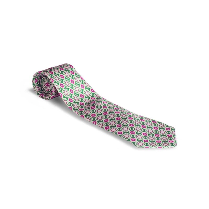 petronius petronius ciao ties in green squares mens accessories ties axels vail 28266348150973