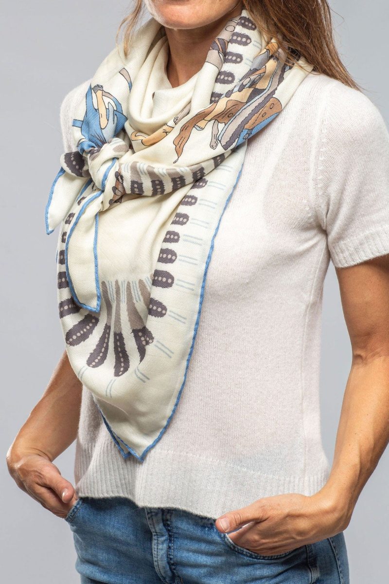 rani arabella american indian cashmere scarf in ivory ladies accessories scarves axels vail 40229006737642