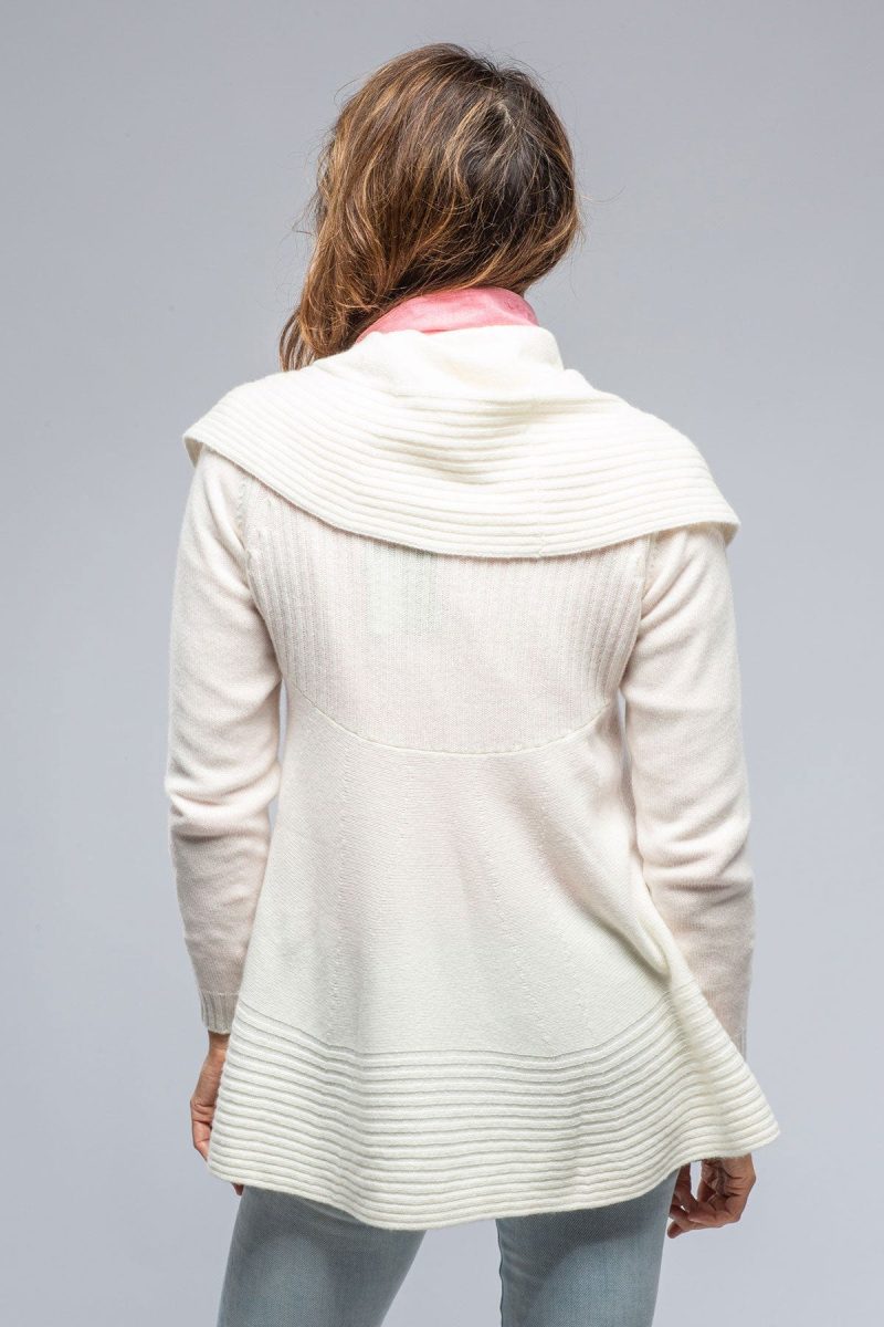 rani arabella margot cashmere open cardigan in cream ladies sweaters axels vail 39246540570858