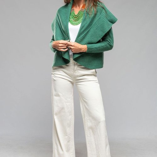 rani arabella margot cashmere open cardigan in emerald ladies sweaters axels vail 40217686278378