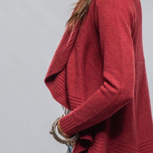 rani arabella margot cashmere open cardigan in rust ladies sweaters axels vail 40243420201194