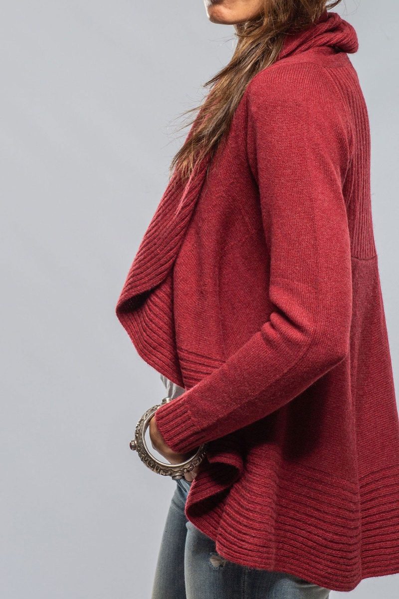 rani arabella margot cashmere open cardigan in rust ladies sweaters axels vail 40243420201194