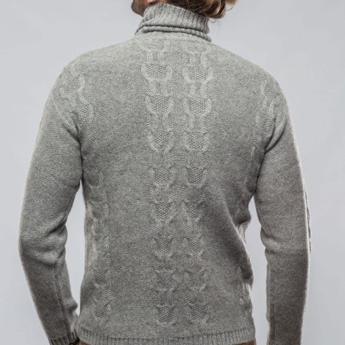 robert comstock thomas cashmere cable sweater in grey mens sweaters axels vail 40391729053930