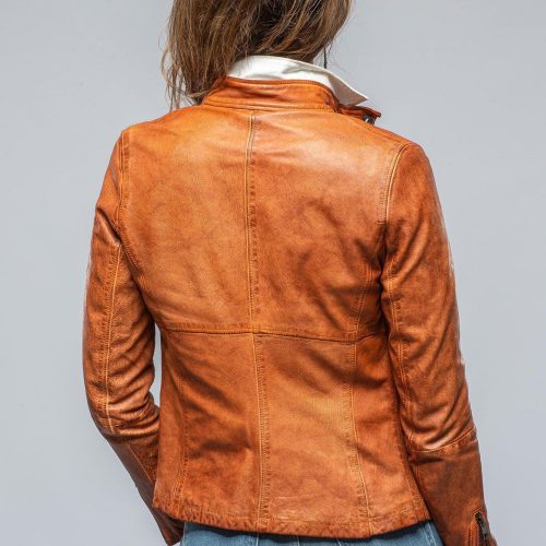 roncarati agave stonewash 4 pckt jkt in sienna ladies outerwear leather axels vail 39366483116266