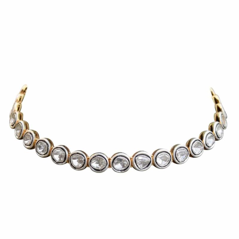 s carter designs sliced diamond choker ladies jewelry necklaces axels vail 37775145664746