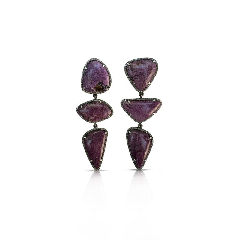 s carter designs stichtite triple drop earrings ladies jewelry earrings axels vail 37886387126506